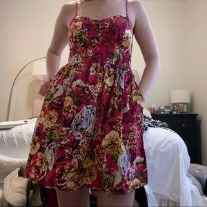 Floral minidress